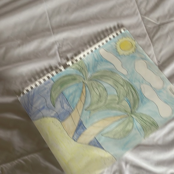 Summer Island Landscape Art Drawing - Picture 5 of 17